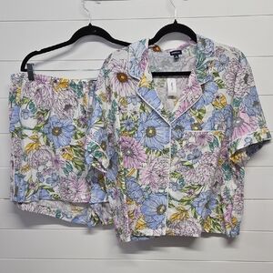 GapBody PJ Set Top Size XL Bpttom XXL NEW